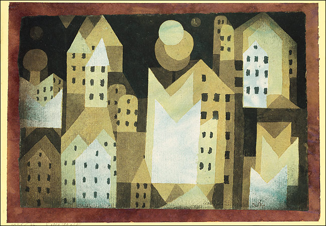 Cold City, Paul Klee, 1921